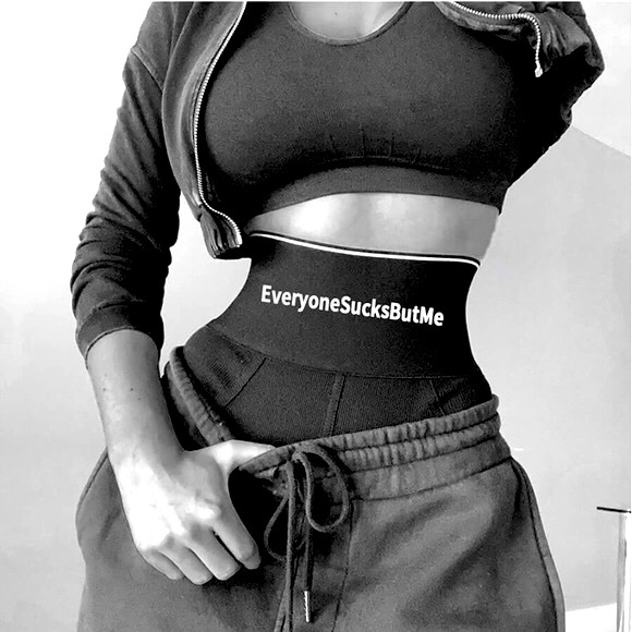 🖤- “Everyone Sucks But Me” Sexy Black Panties - Picture 9 of 13